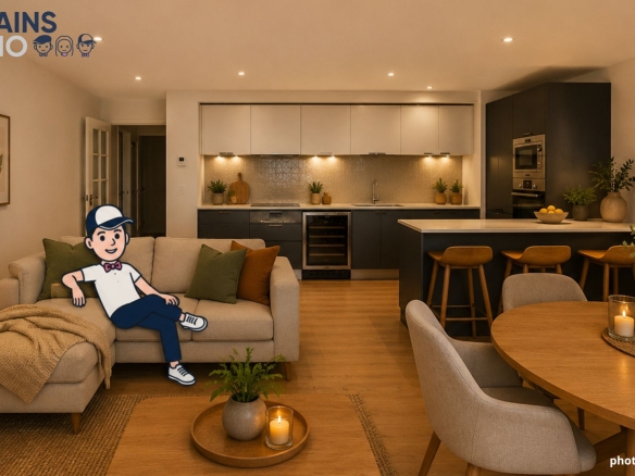 A vendre secteur Concise à Thonon: T4 au calme avec vue déga
