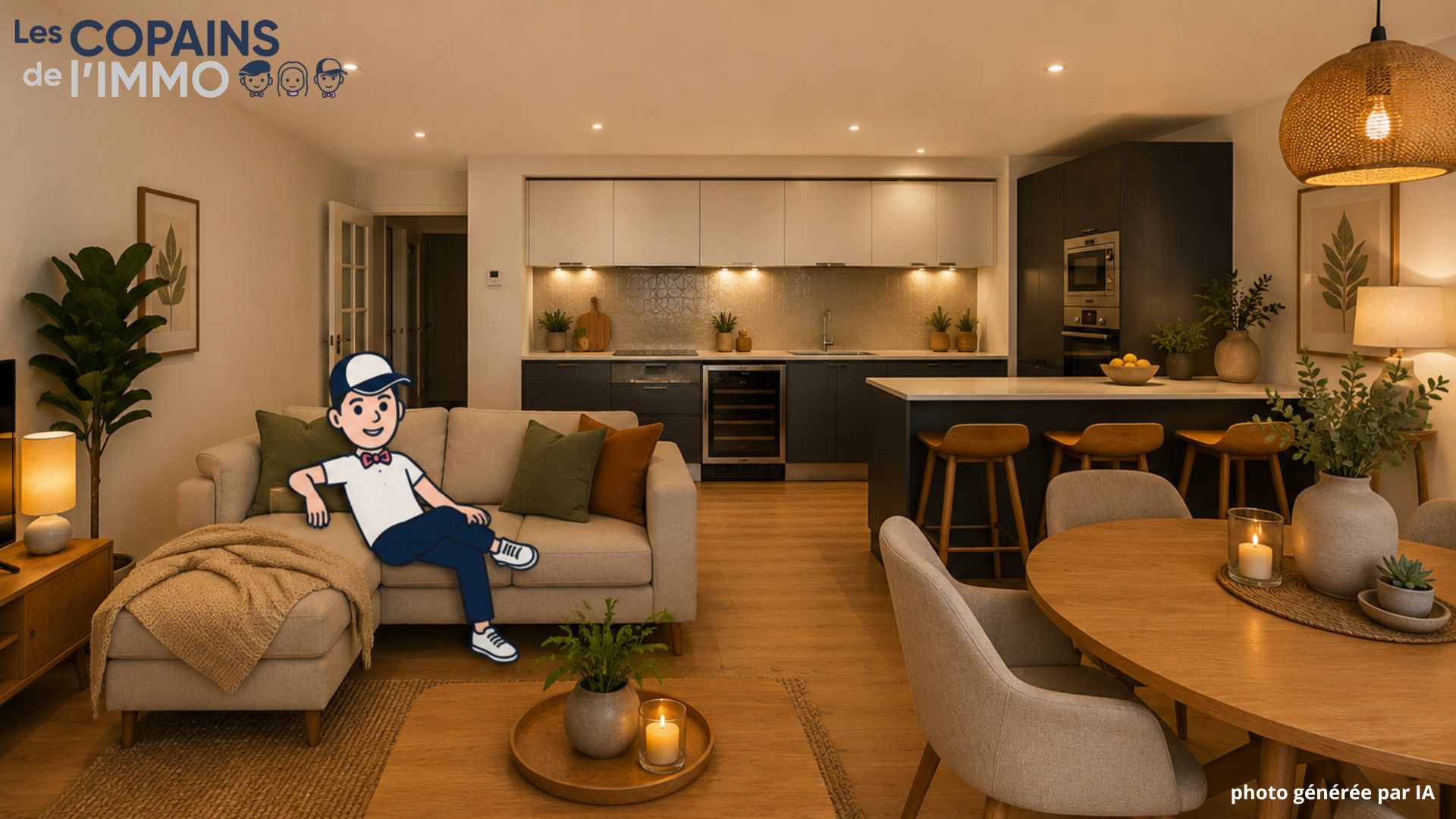 A vendre secteur Concise à Thonon: T4 au calme avec vue déga