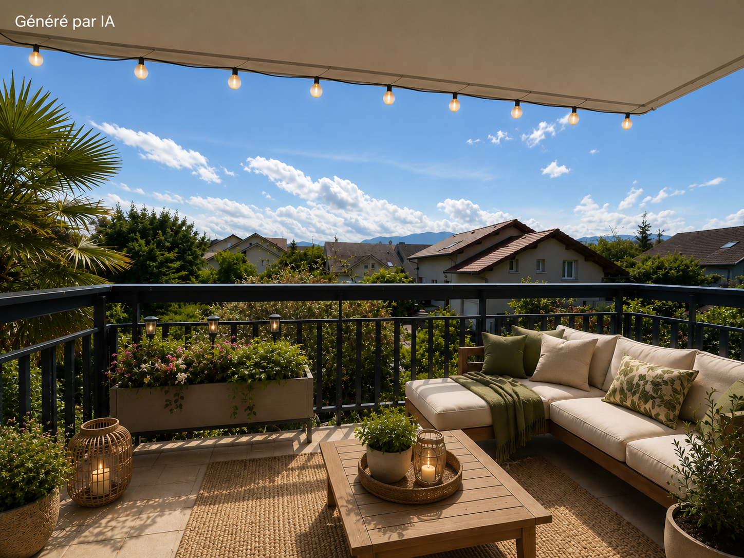 A vendre secteur Concise à Thonon: T4 au calme avec vue déga