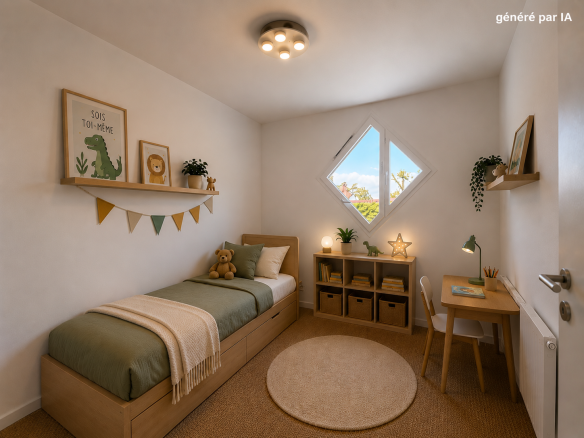 A vendre secteur Concise à Thonon: T4 au calme avec vue déga