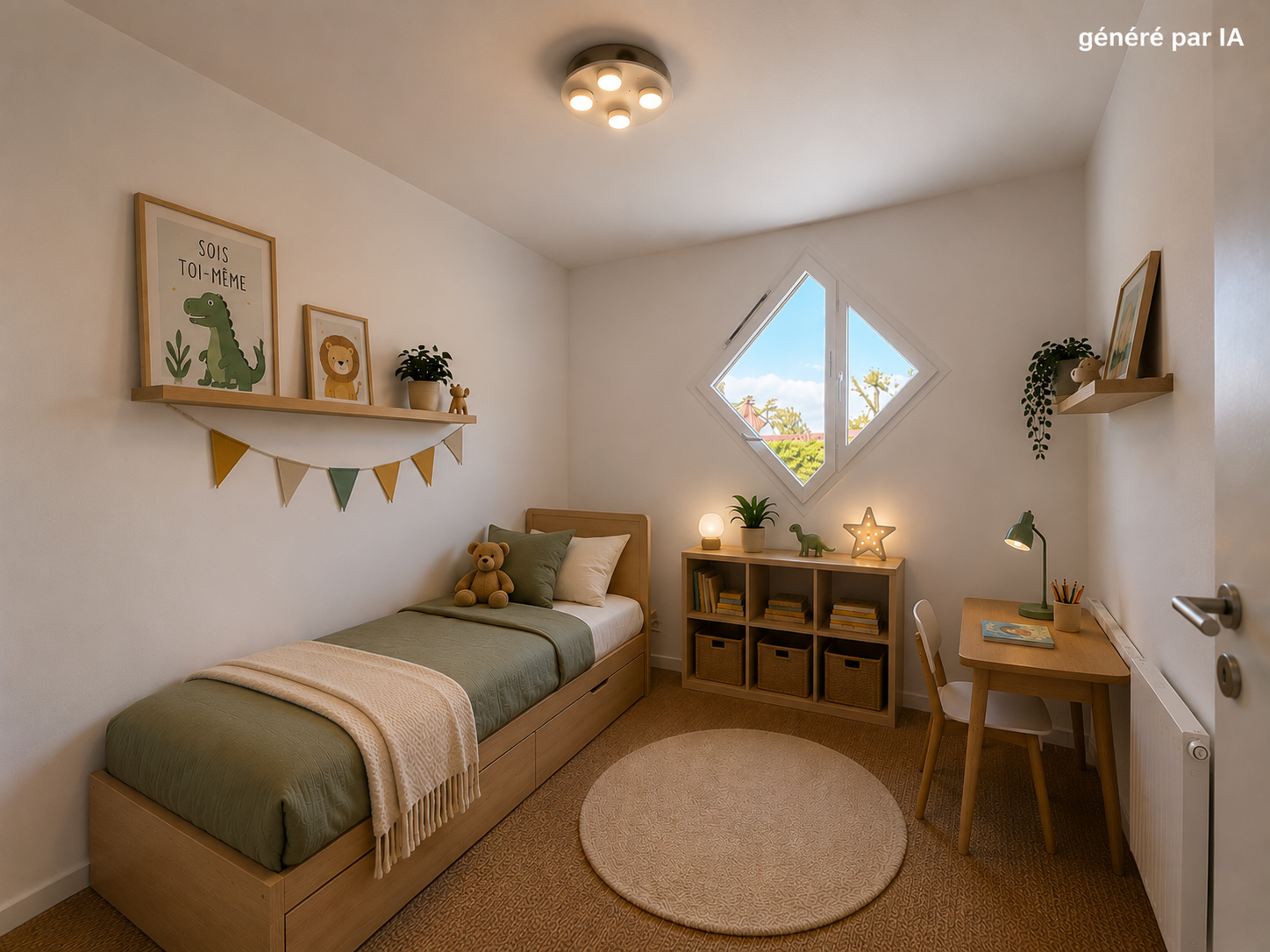 A vendre secteur Concise à Thonon: T4 au calme avec vue déga