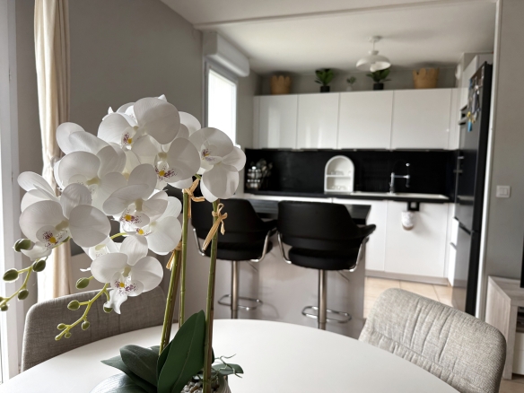 A vendre: T3 en rez de jardin sur THONON EST